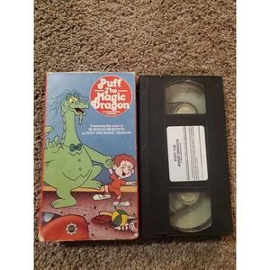 Vintage Puff the Magic Dragon VHS Animated Children's Movie Adventure Imagine